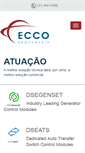 Mobile Screenshot of eccoengenharia.com.br